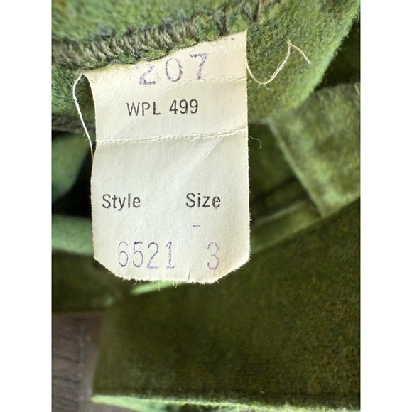 Vintage Jack Tar Togs Toddler Set | Wool Houndstooth Blazer & Green Shorts - Picture 5 of 10